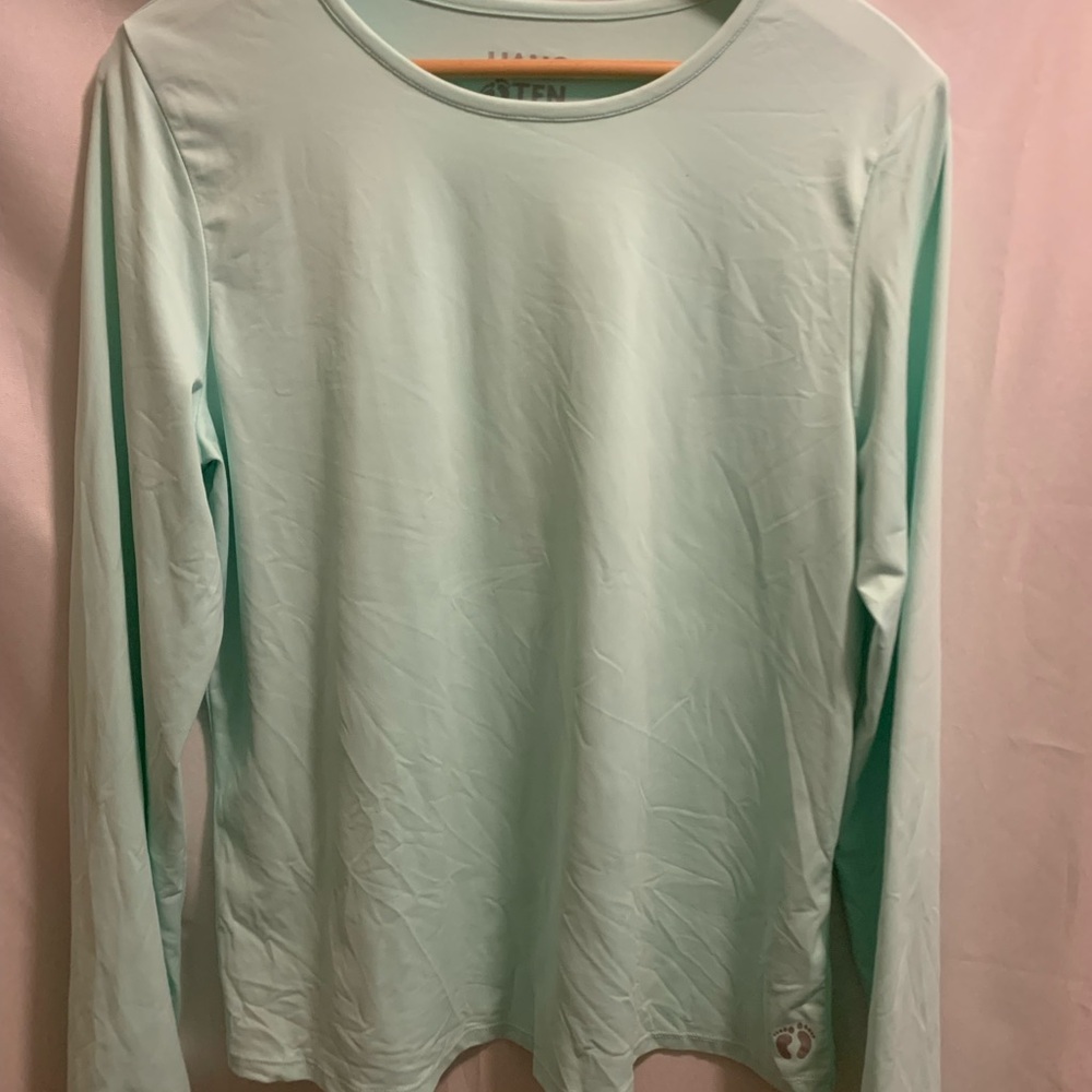 Hang Ten Mint Green Women's Swim Coverup 50+ skin protection. - Picture 3 of 8